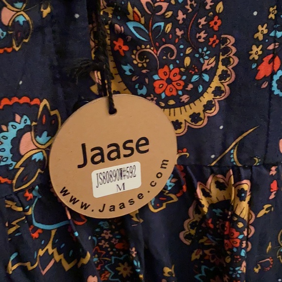 Patterned boho dress. Size M. - Picture 3 of 3